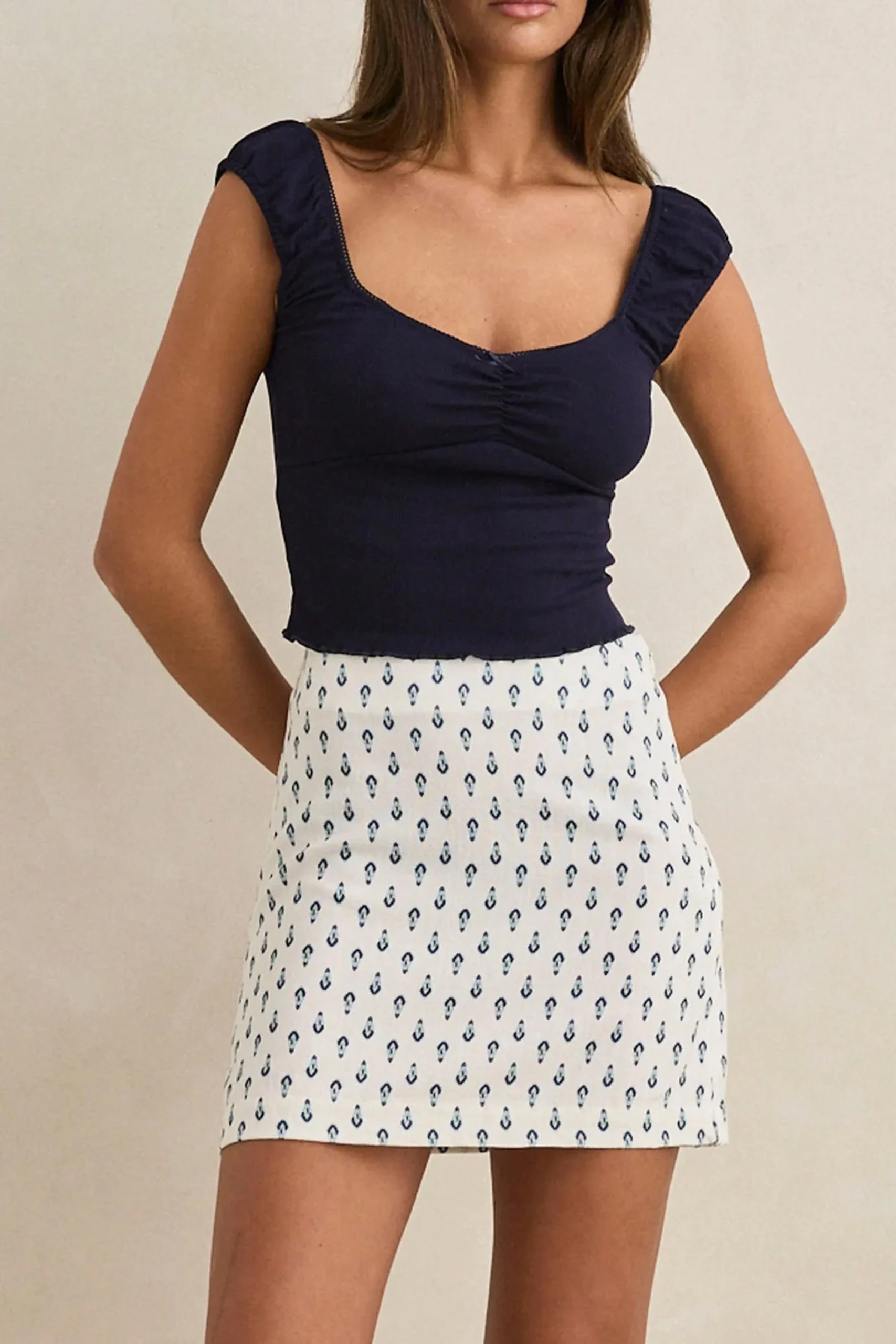 RHYTHM - SEACLIFF MINI SKIRT