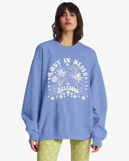 Ride In Oversized Crewneck Sweatshirt - Good Tides