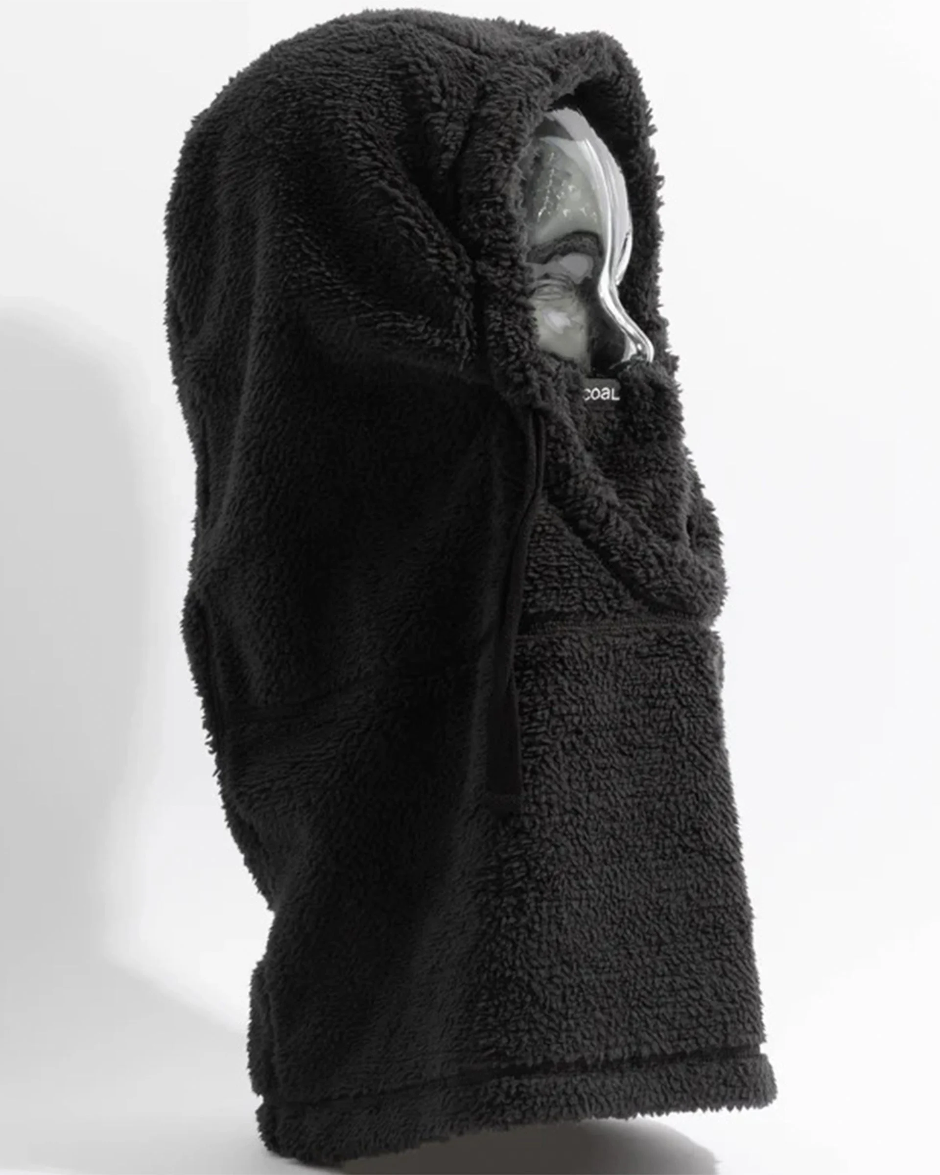 The Ridge Fleece Hood - Black