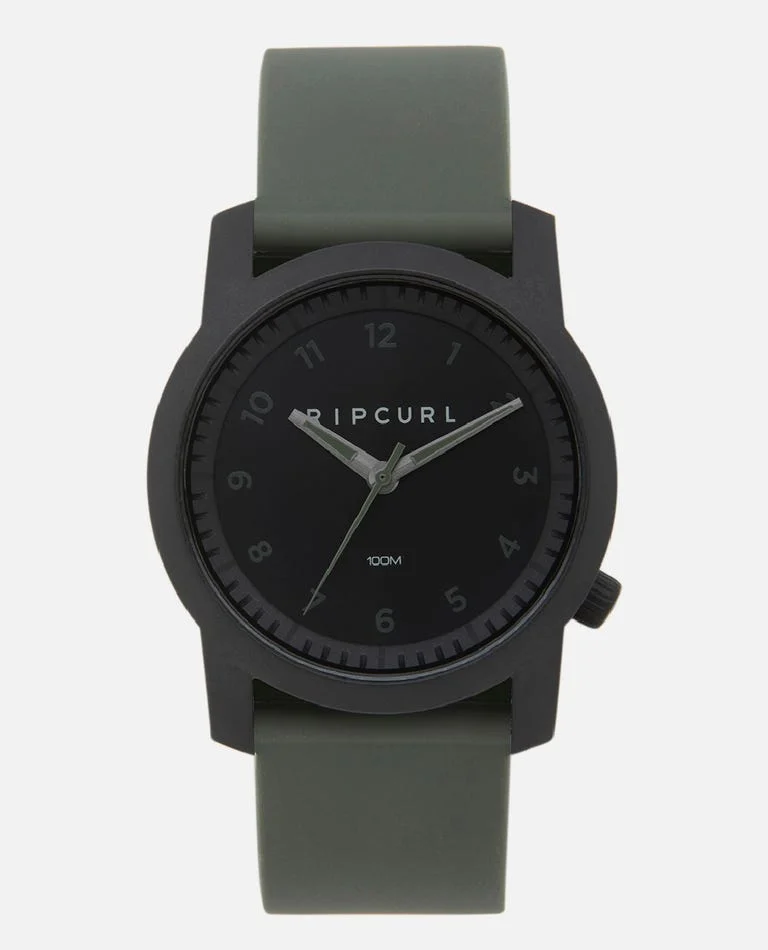 Rip Curl Cambridge Silicone Watch-Army