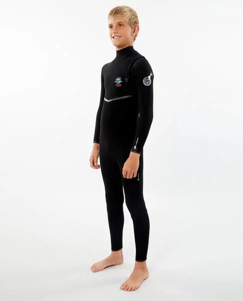 Rip Curl Junior Wetsuit Flashbomb 4/3mm Chest Zip Fullsuit