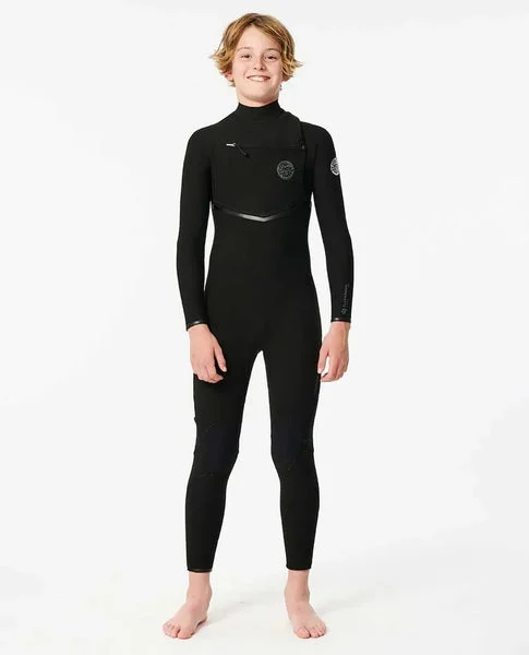 Rip Curl Kids Wetsuits Flashbomb 4/3 Chest Zip Fullsuit