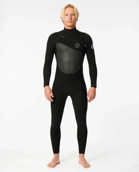 Rip Curl Mens Wetsuits E7 Flashbomb 4/3 Chest Zip Fullsuit