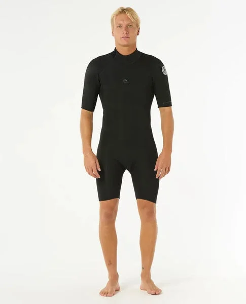 Rip Curl Mens Wetsuits Mens Dawn Patrol 2mm Back Zip Springsuit