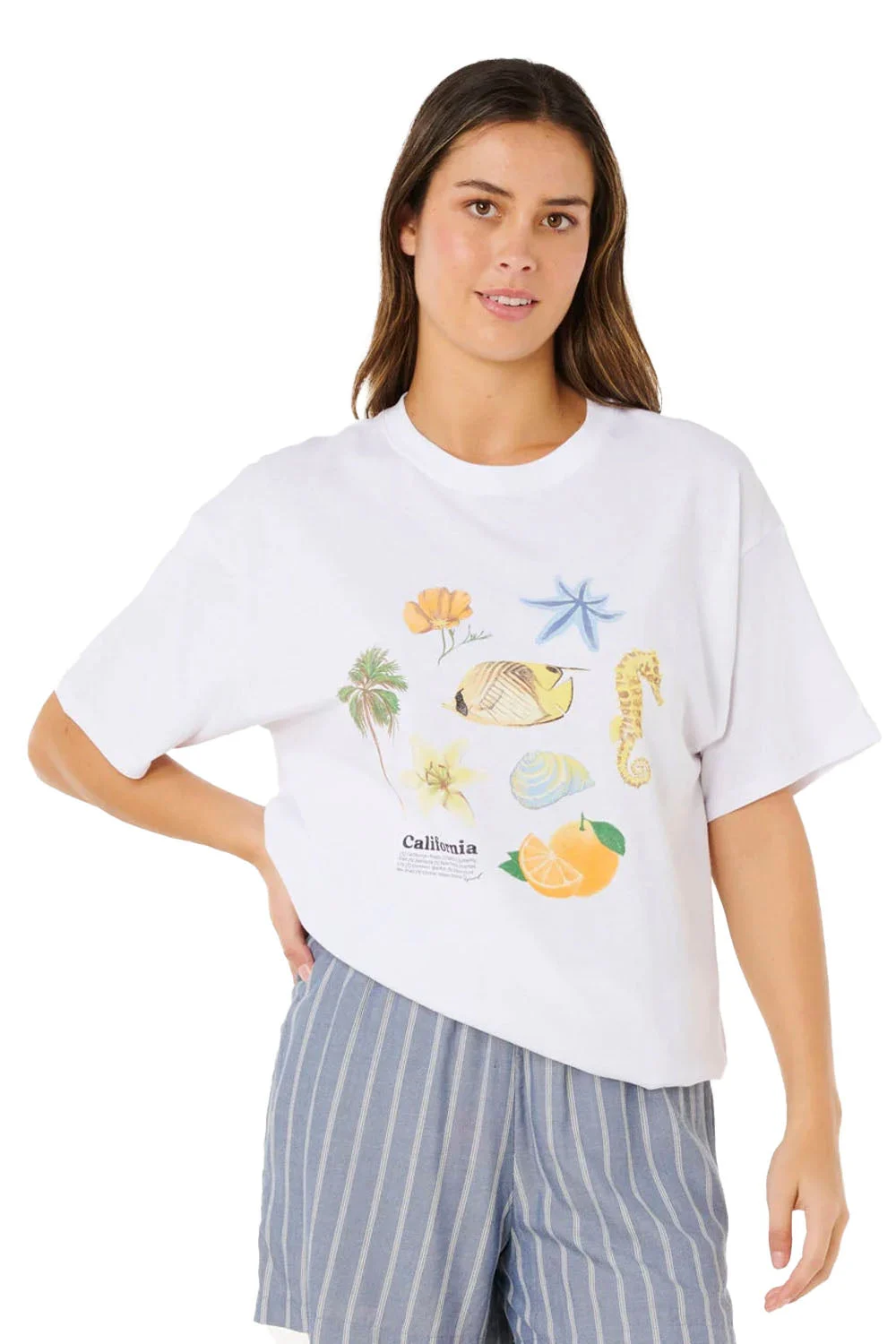 RIP CURL - POOLSIDE HERITAGE TEE