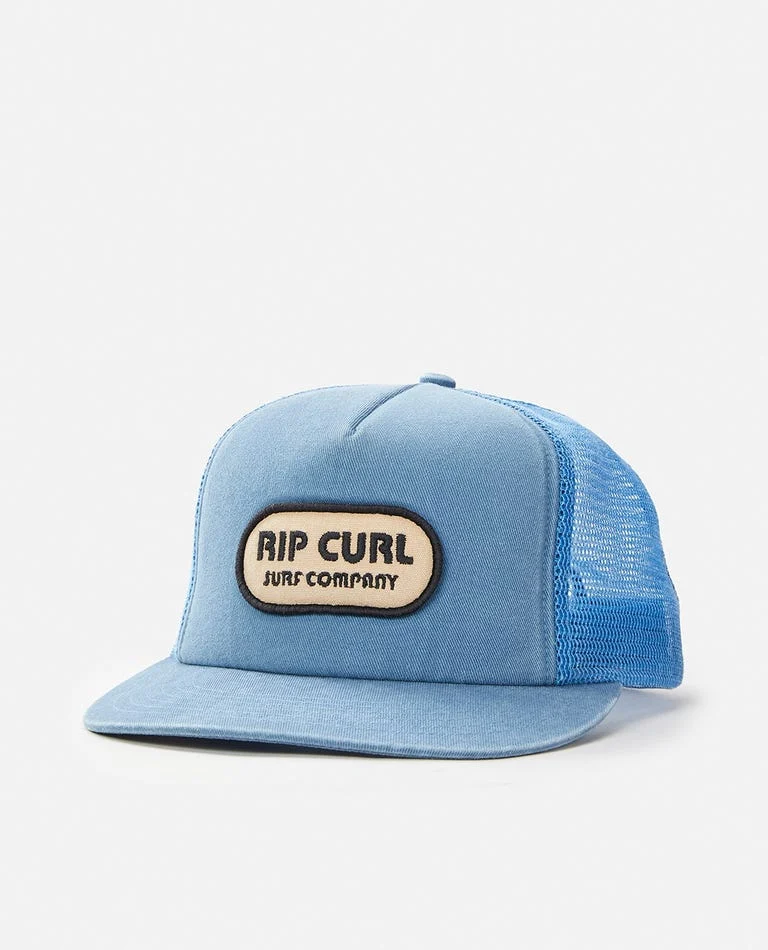 Rip Curl Surf Revival Trucker Hat-Mid Blue