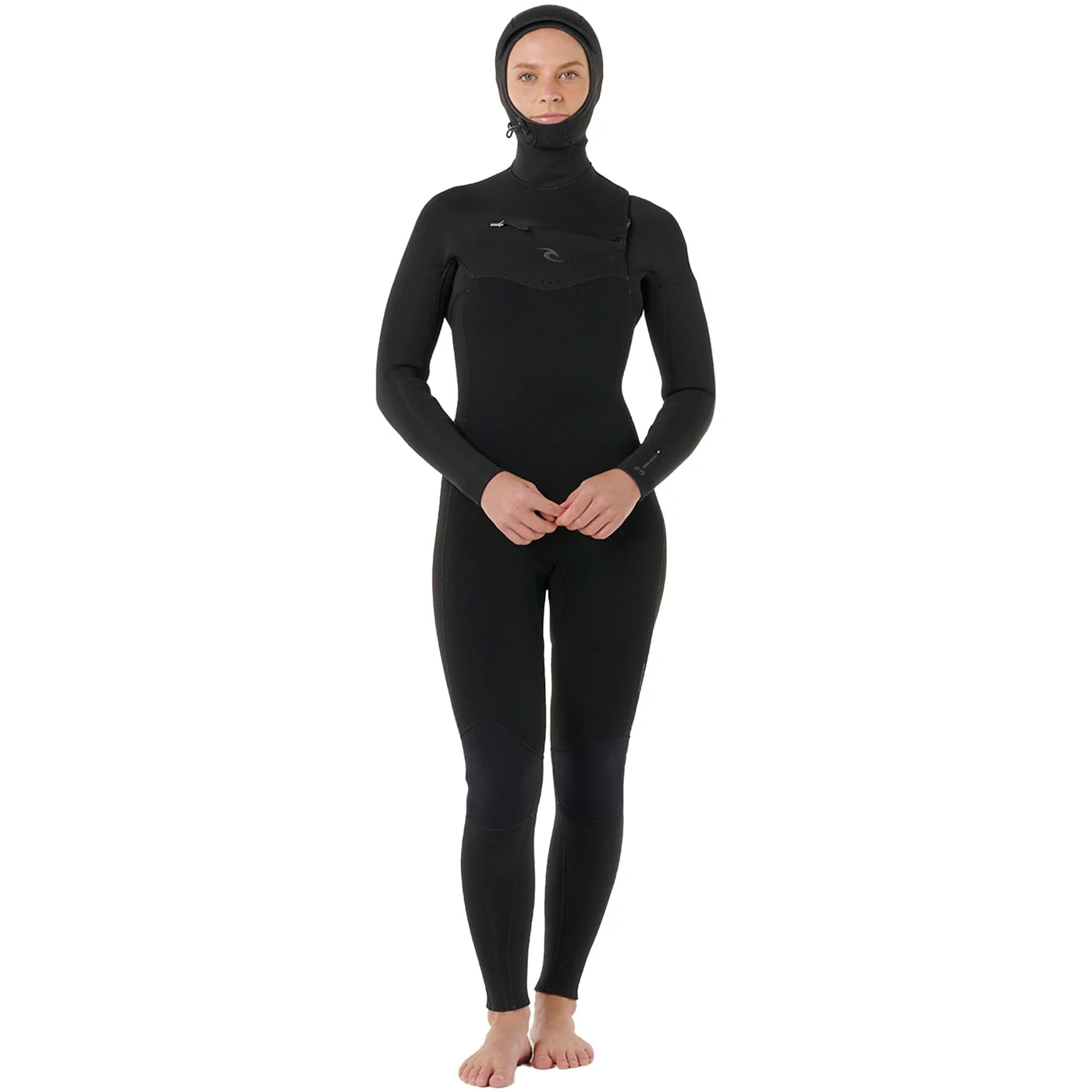 Rip Curl Women's Dawn Patrol 5/4 Hooded Chest-Zip Wetsuit