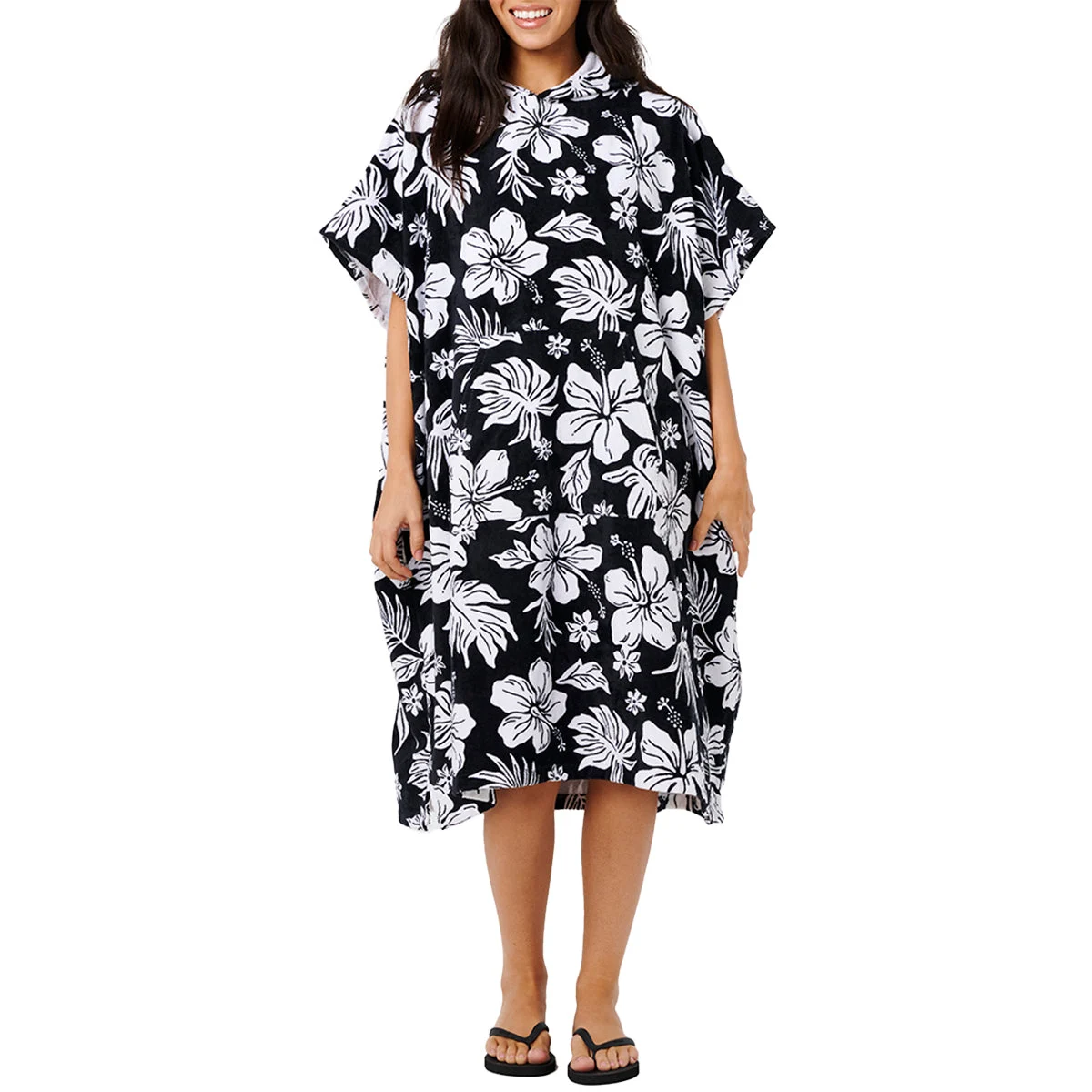 Rip Curl Women's Mixed Hooded Towel Changing Poncho