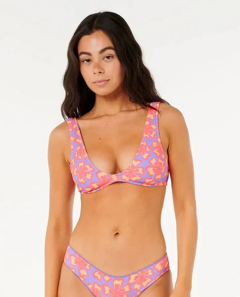 Rip Curl Womens Bikini Top Neon Isles Bralette