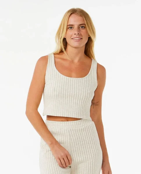 Rip Curl Womens Tank Top Sea Of Dreams Ribbed