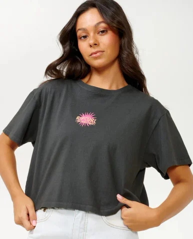 RIPCURL HYPE CROP TEE (0DUWTE-8264)