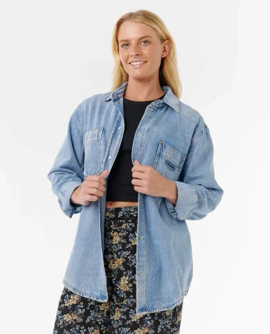 RIPCURL PACIFIC RIDER DENIM SHIRT (064WSH-0070)