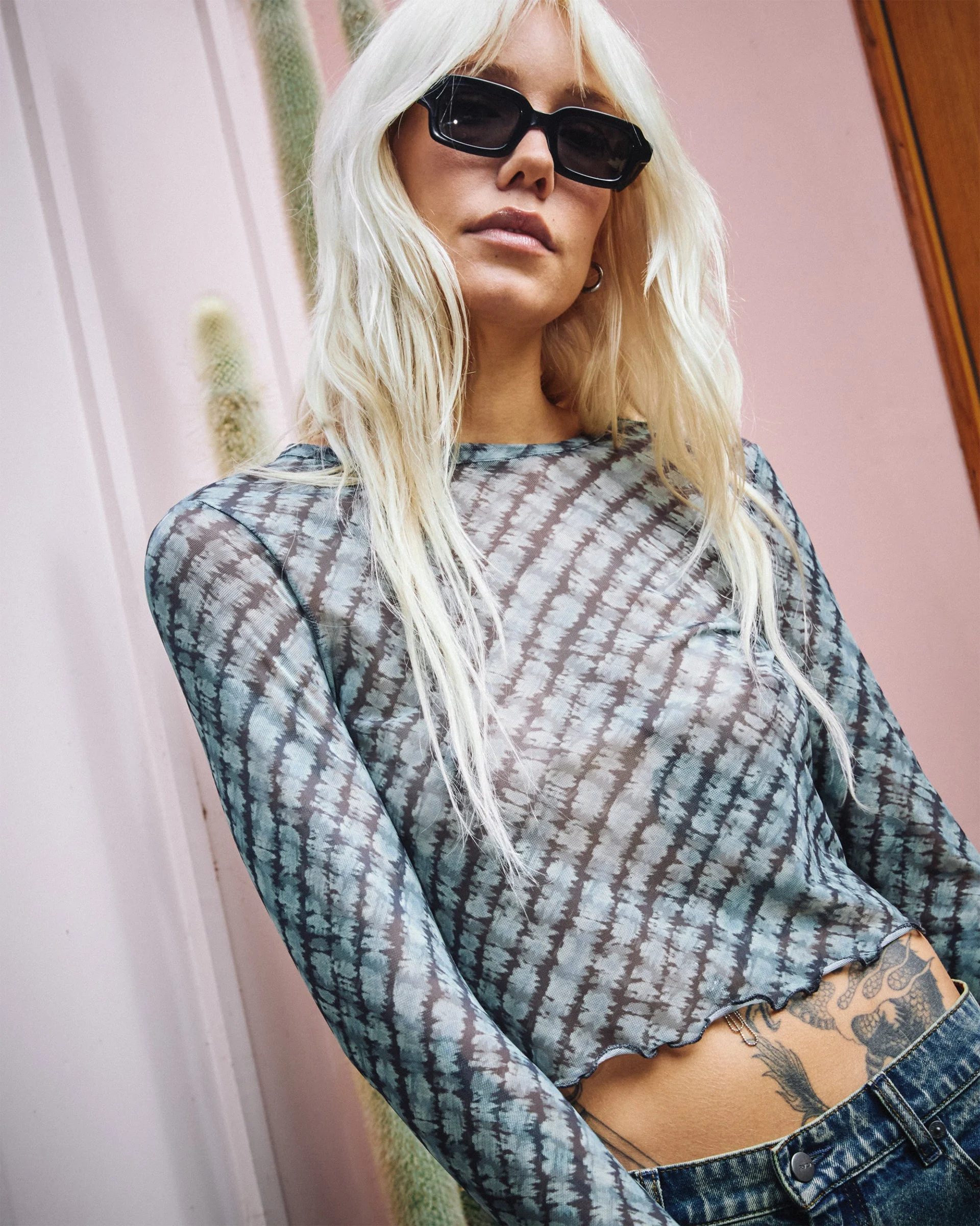 River L/S Shirt - Sea Green