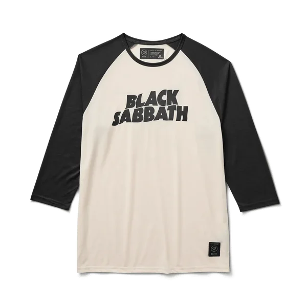 Roark Revival Mens Shirt Black Sabbath Mathis Raglan Tee