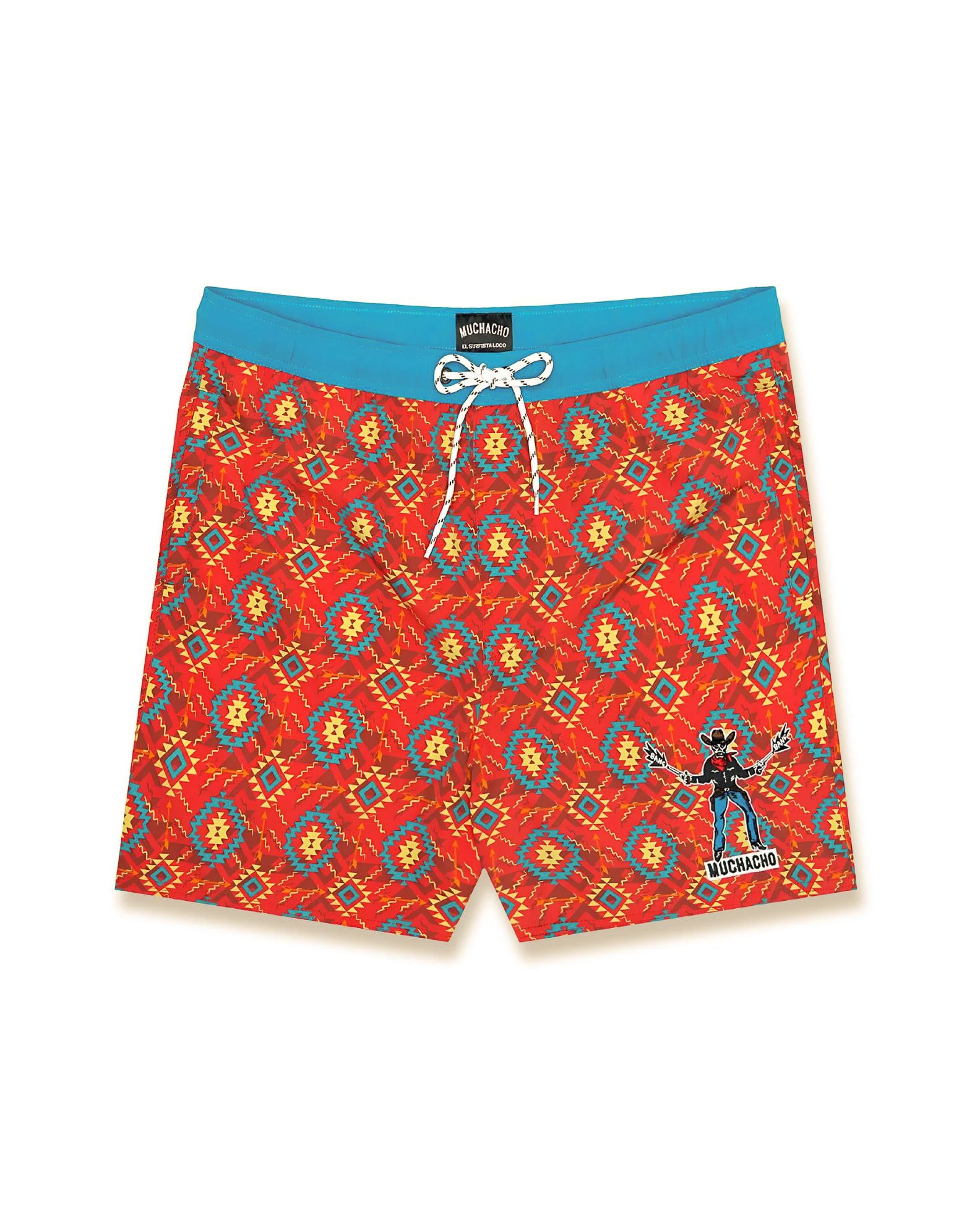 Roper 15" Volley Short - Rust