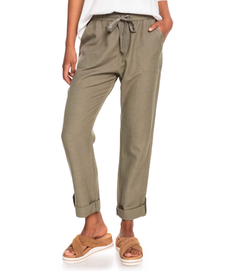 Roxy On The Seashore Pants-Sea Spray