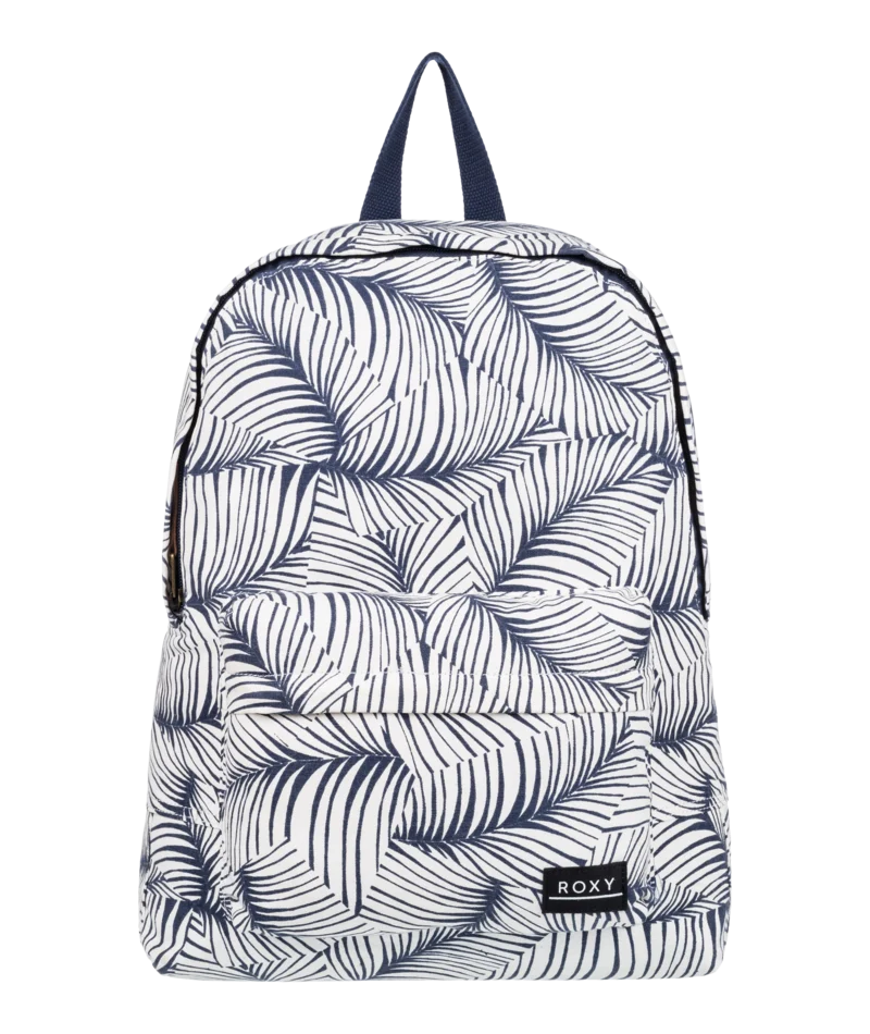 Roxy Sugar Baby Canvas Backpack-Mood Indigo Always Wild Big