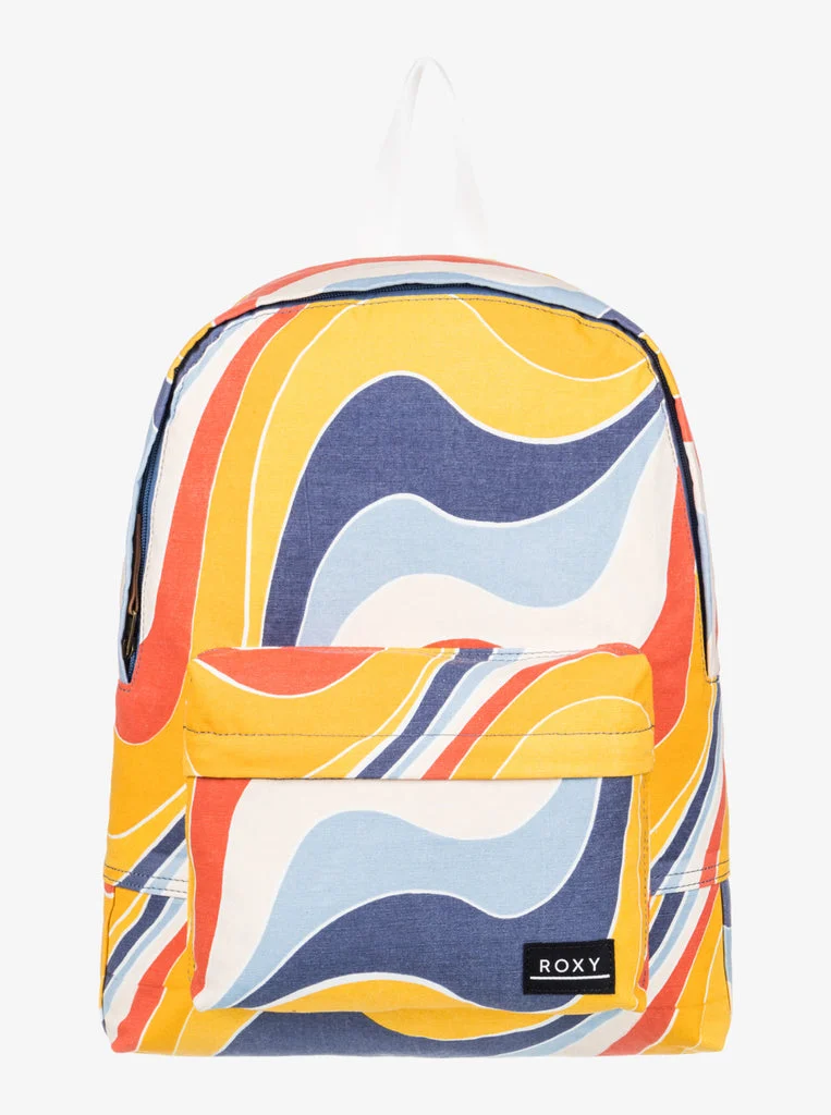 Roxy Sugar Baby Canvas Backpack-Tiger Lily Cruz