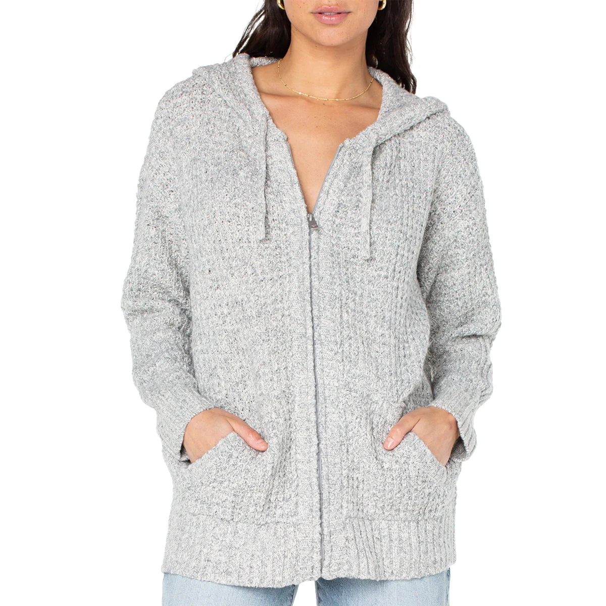 Roxy Women's Glassy Mornings Zip-Up Hoodie