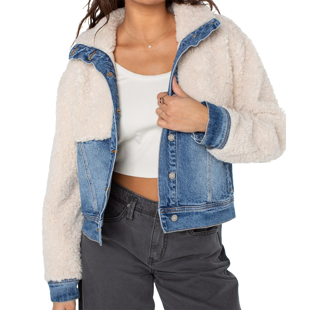 Roxy Women's Surf & Turf Denim Jacket