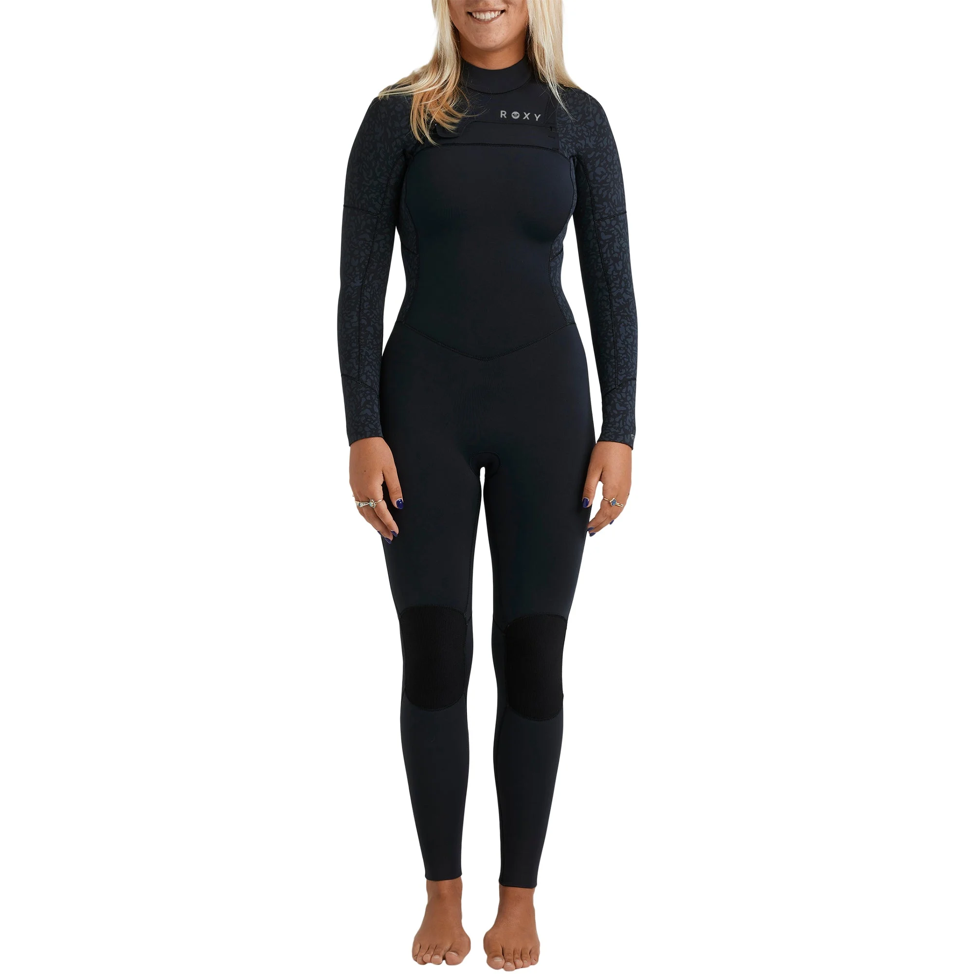 Roxy Women's Swell Natural 4/3 Chest-Zip Wetsuit