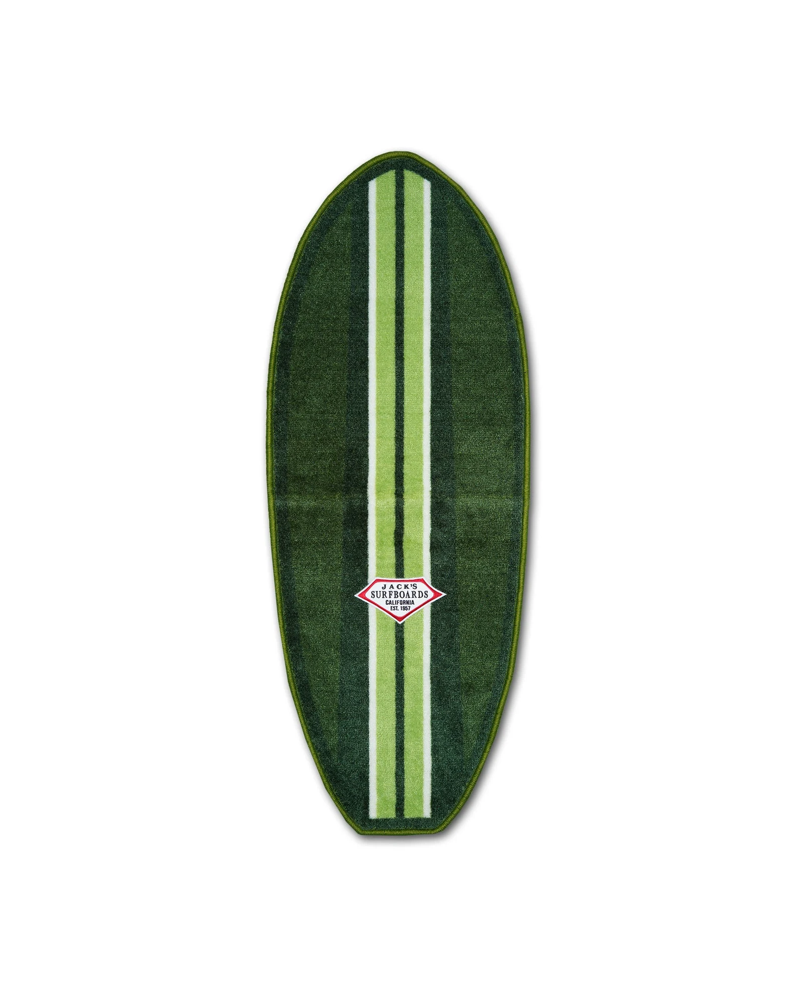 Rugboard III Bath Mat- Lime