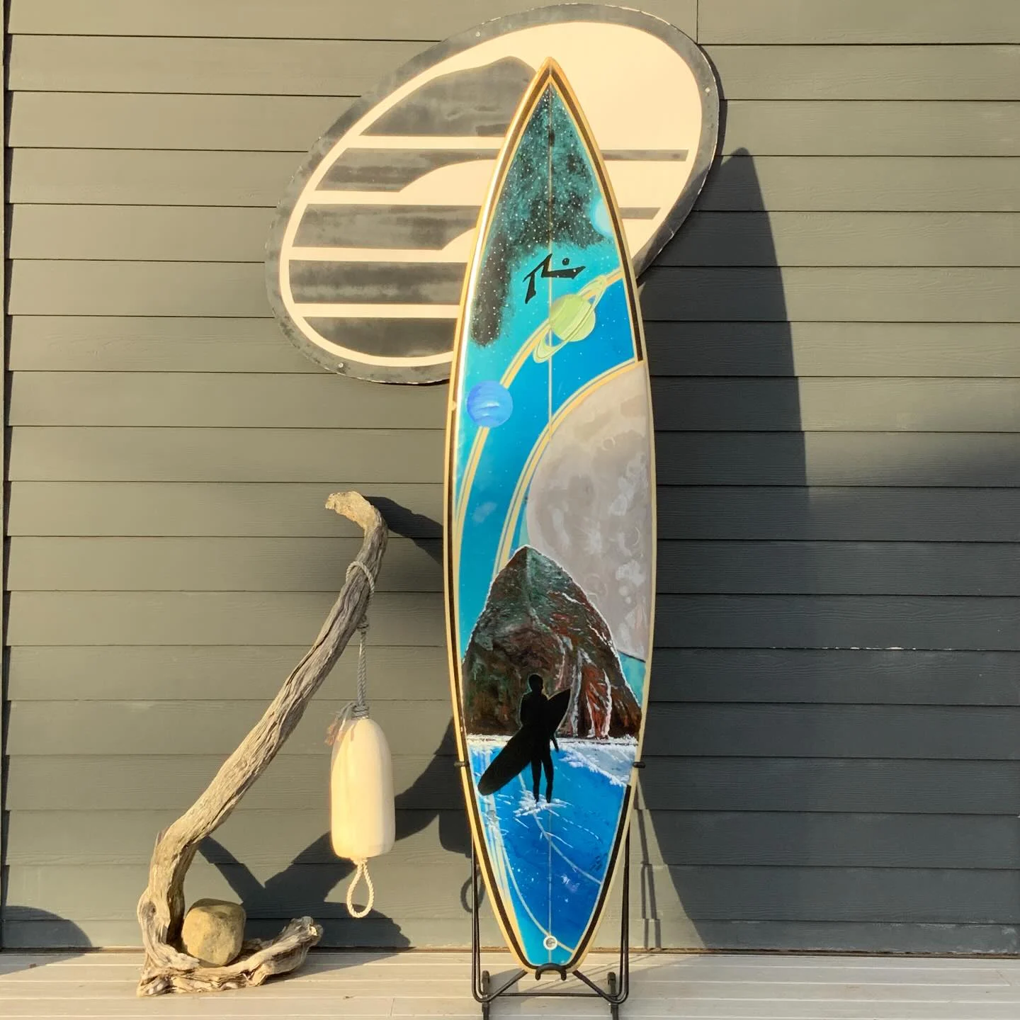 Rusty Galactic Glider 7'6 × 21 ¼ × 2 ⅝ Surfboard • USED