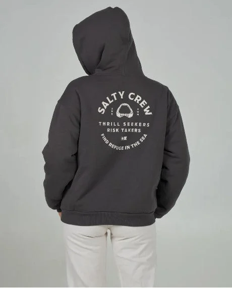 Salty Crew Womens Sweatshirt Chompers Zip Sherpa Hoodie