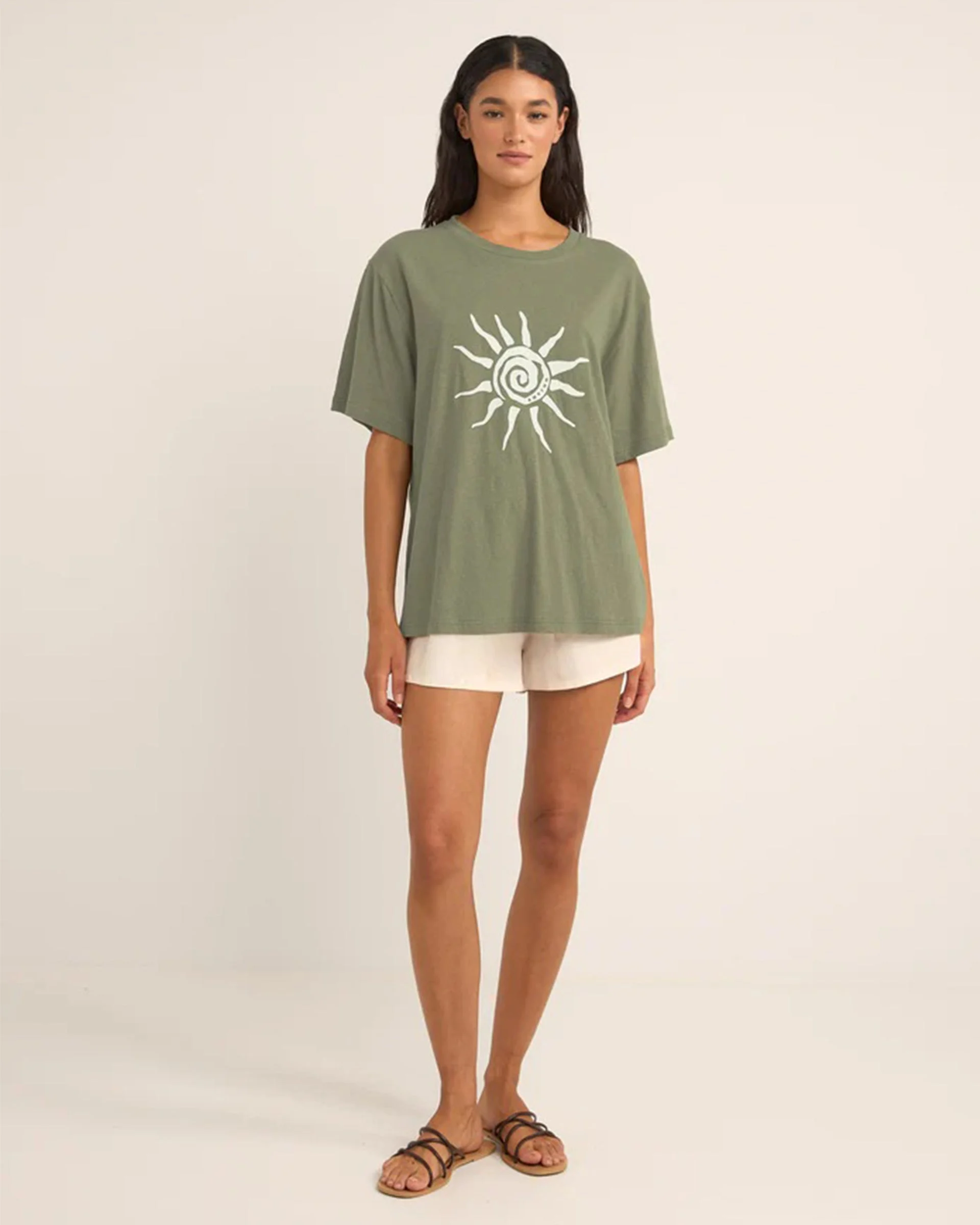 Seafarer Oversized S/S T-Shirt - Ecru