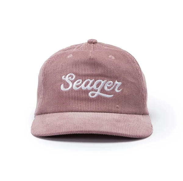 Seager Hat Big Pink Corduroy x KAB Snapback