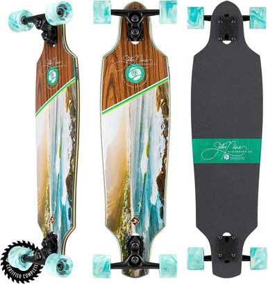 SECTOR 9 34" CAPE ROUNDHOUSE COMPLETE SKATEBOARD (10001961)