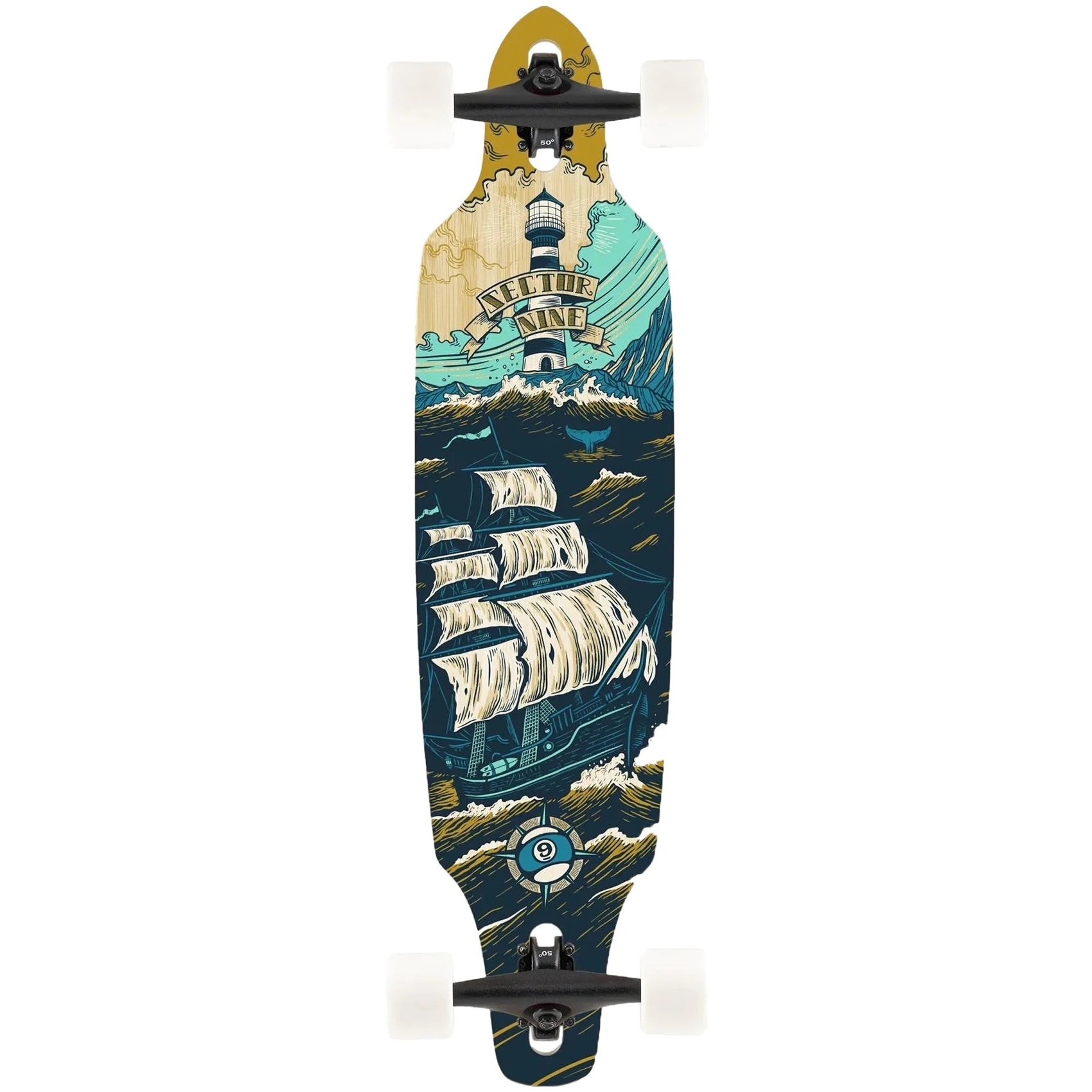 Sector 9 Mini Lookout Voyage 37.5" Longboard Complete