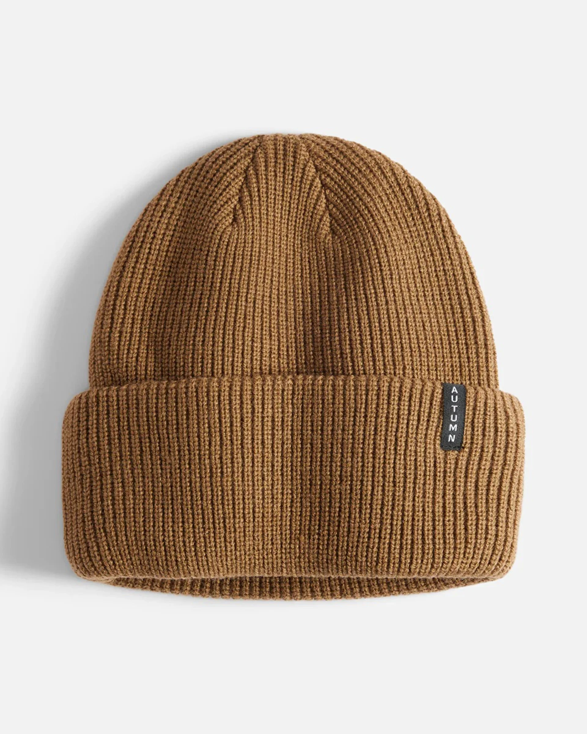 Select Solid Beanie - Light Brown