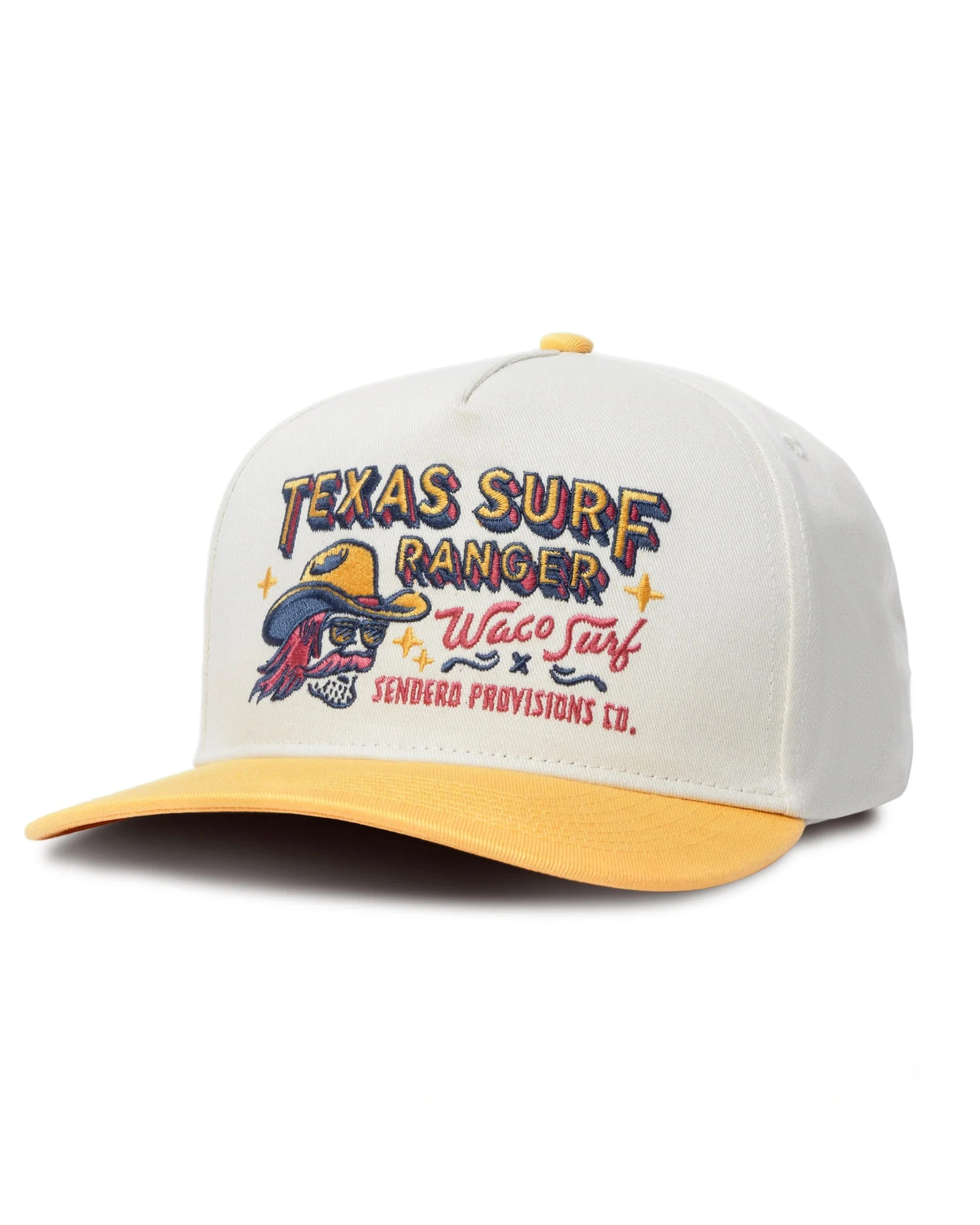Sendero x Waco Surf Texas Surf Ranger Hat - White
