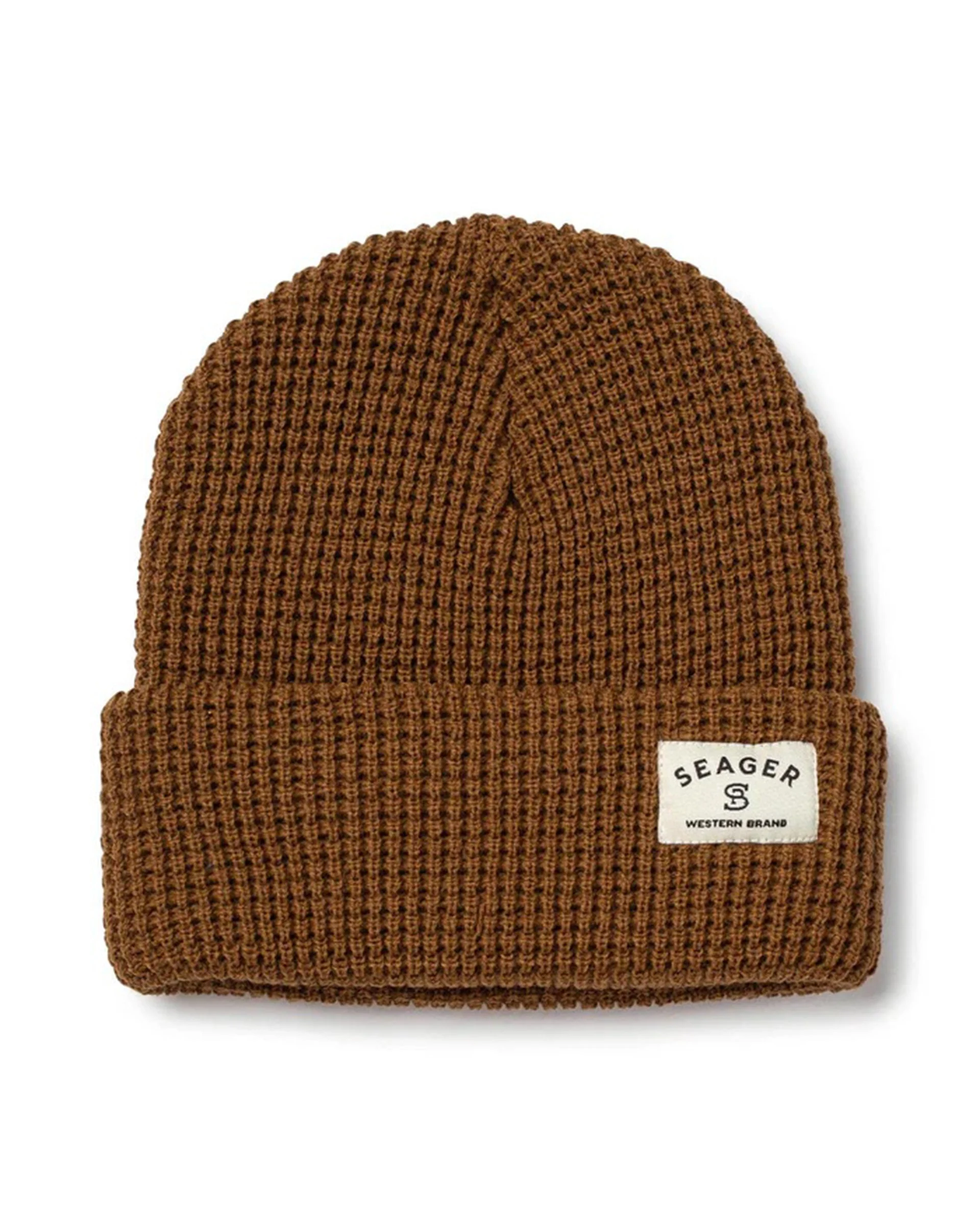 Service Waffle Knit Beanie 2.0 - Brown