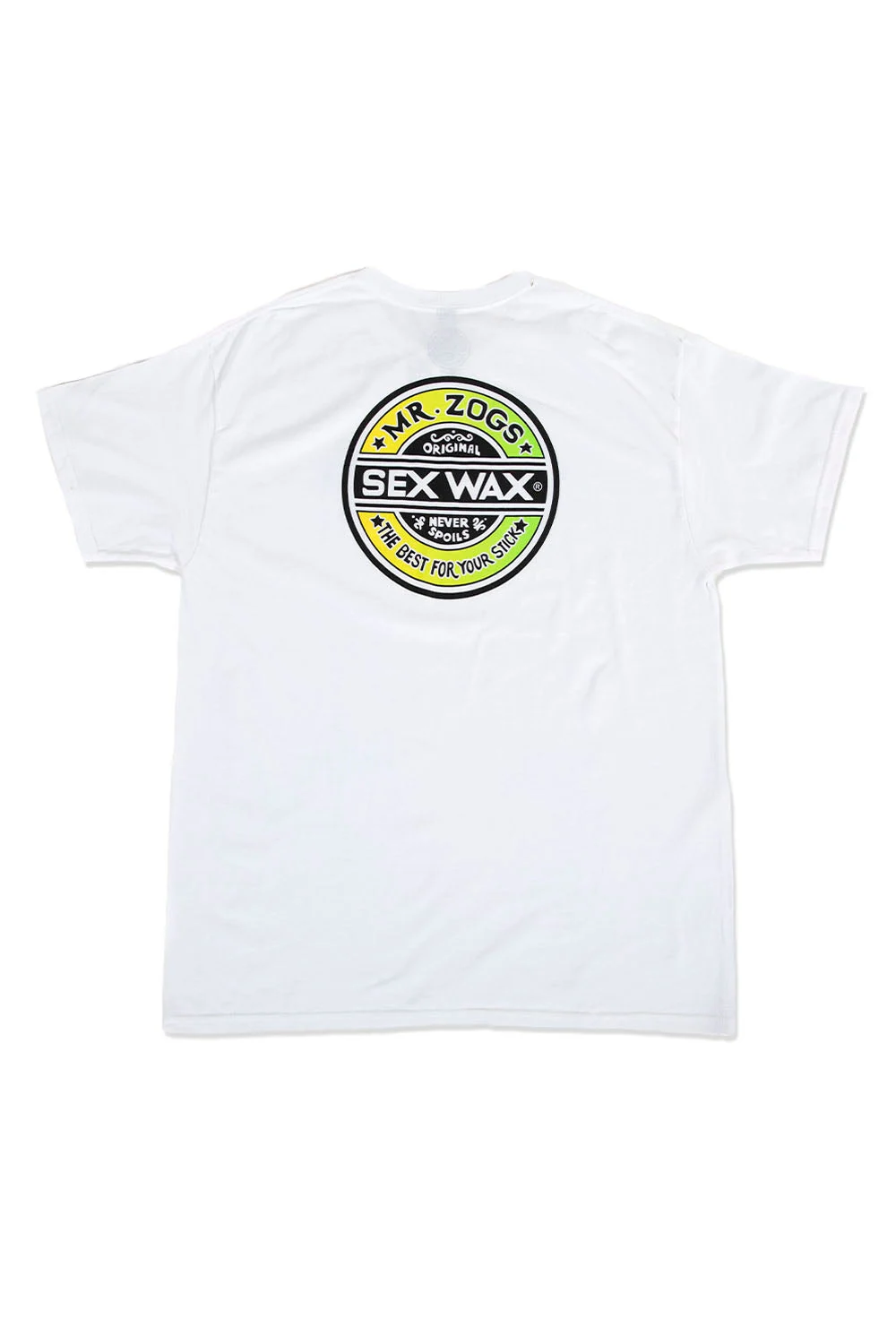SEXWAX - FADE TEE - WHITE
