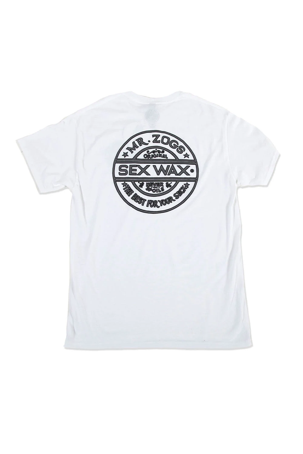 SEXWAX - PINSTRIPE T-SHIRT - WHITE