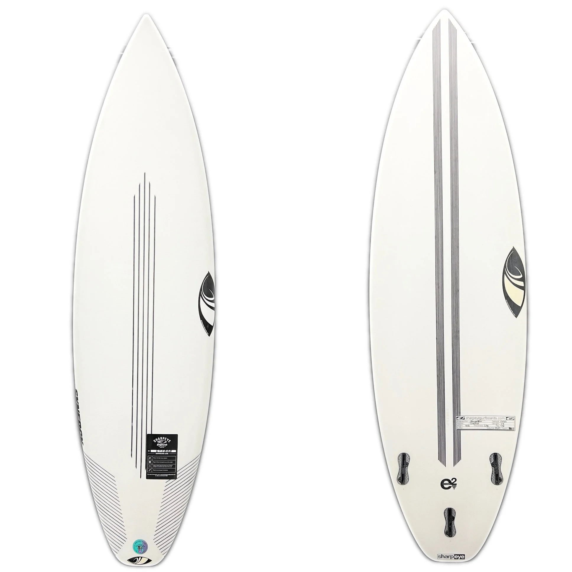 Sharp Eye 5'8" E2 Synergy Clear 646868