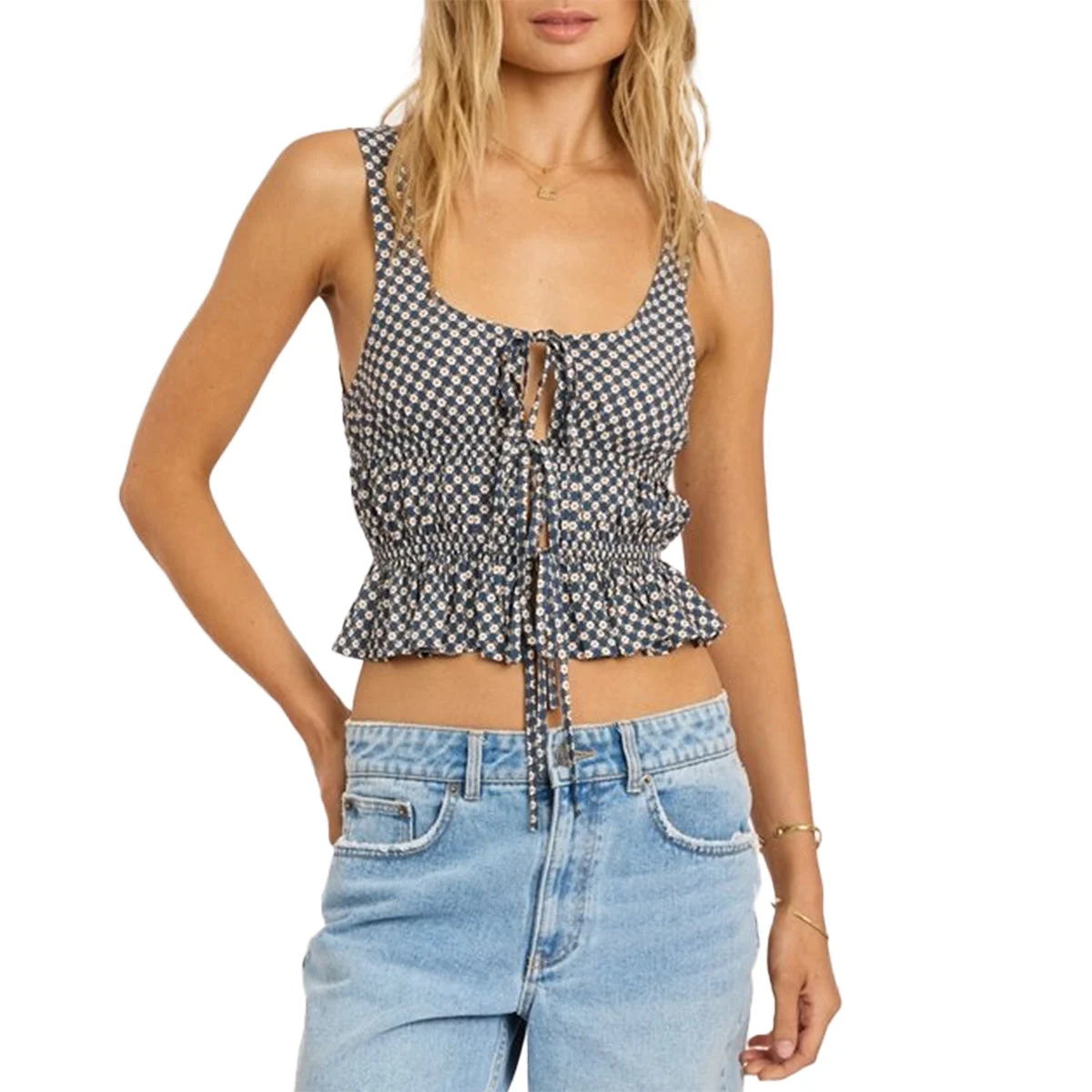 Sisstr Women's Seas The Day Crop Tank Top