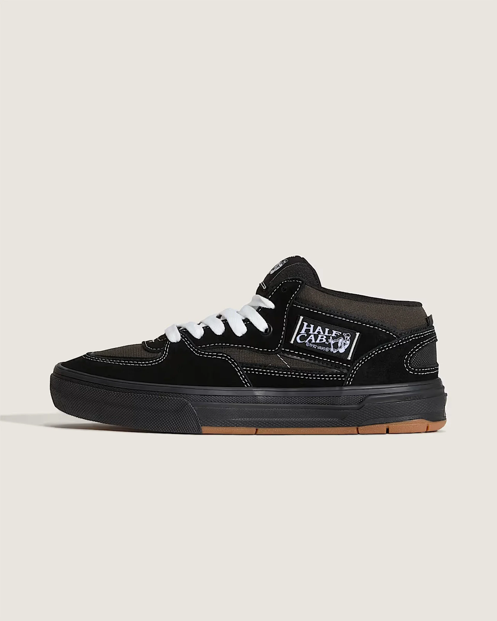 Skate Half Cab Wafflecup Shoe - Black/Asphalt