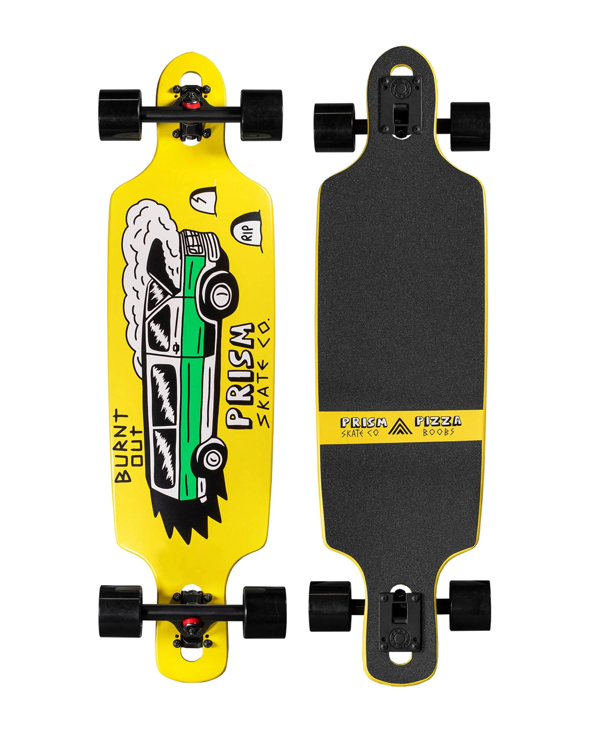 Skewer 34.5" Pizza Boobs Series Longboard