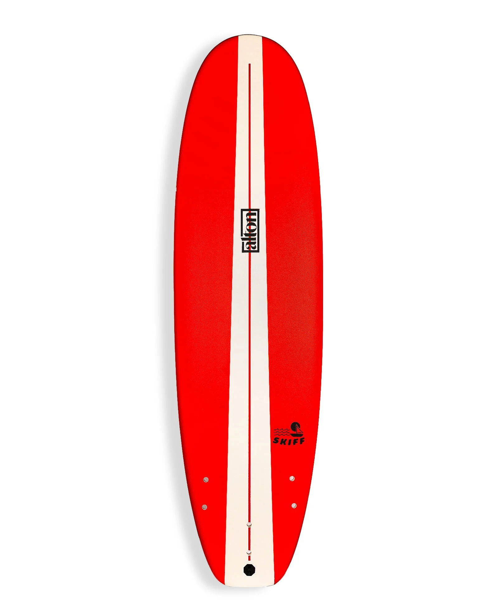 Skiff Softboard 6'6 - Red/White