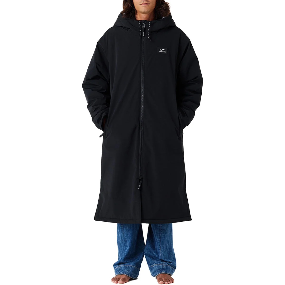 Slowtide All-Weather Parka Hooded Jacket Changing Poncho