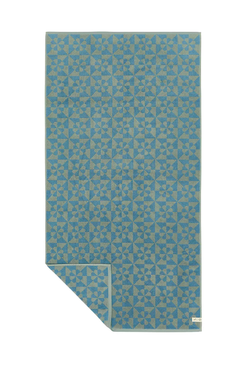 SLOWTIDE - BEX BATH TOWEL - DUSTY BLUE