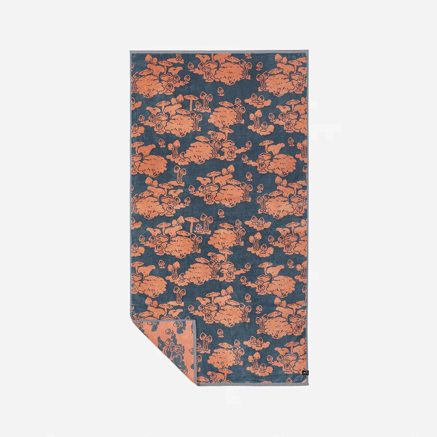 Slowtide Wonderland Navy Towel