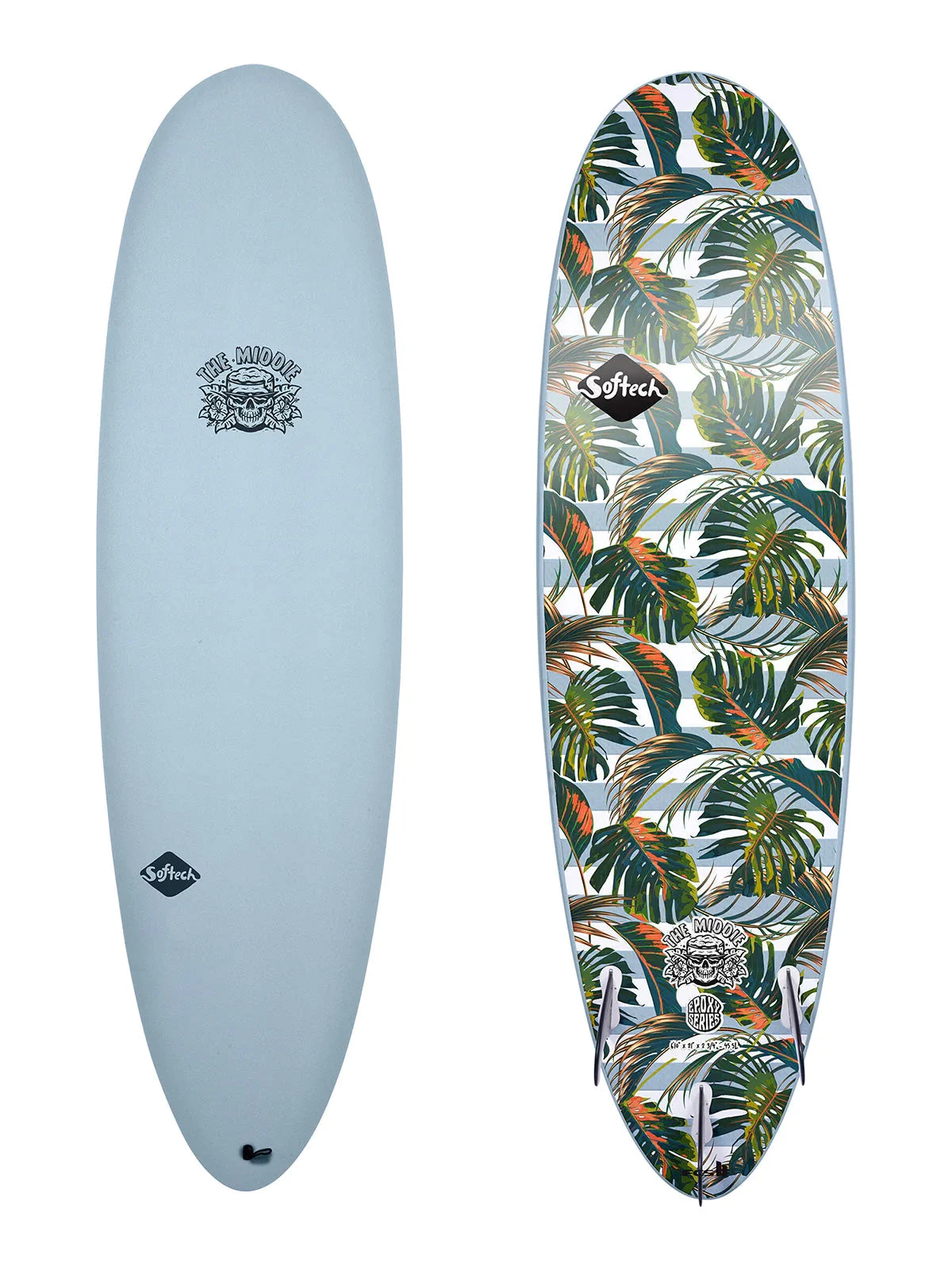 Softech 5'10" The Middie Tropic