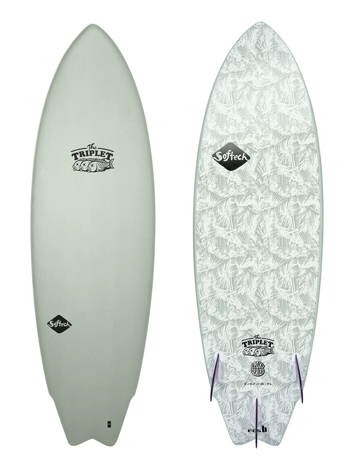 Softech 6'3" The Triplet Palm