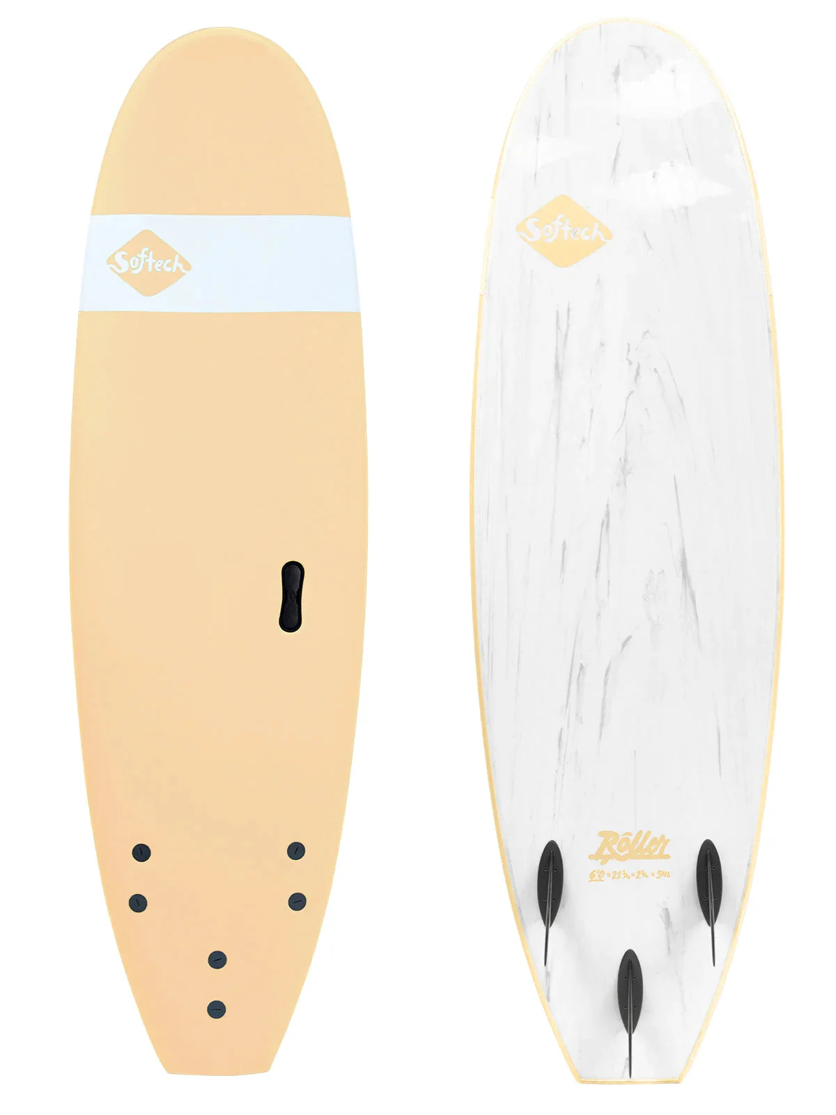 Softech 7'6" Roller Almond Softboard
