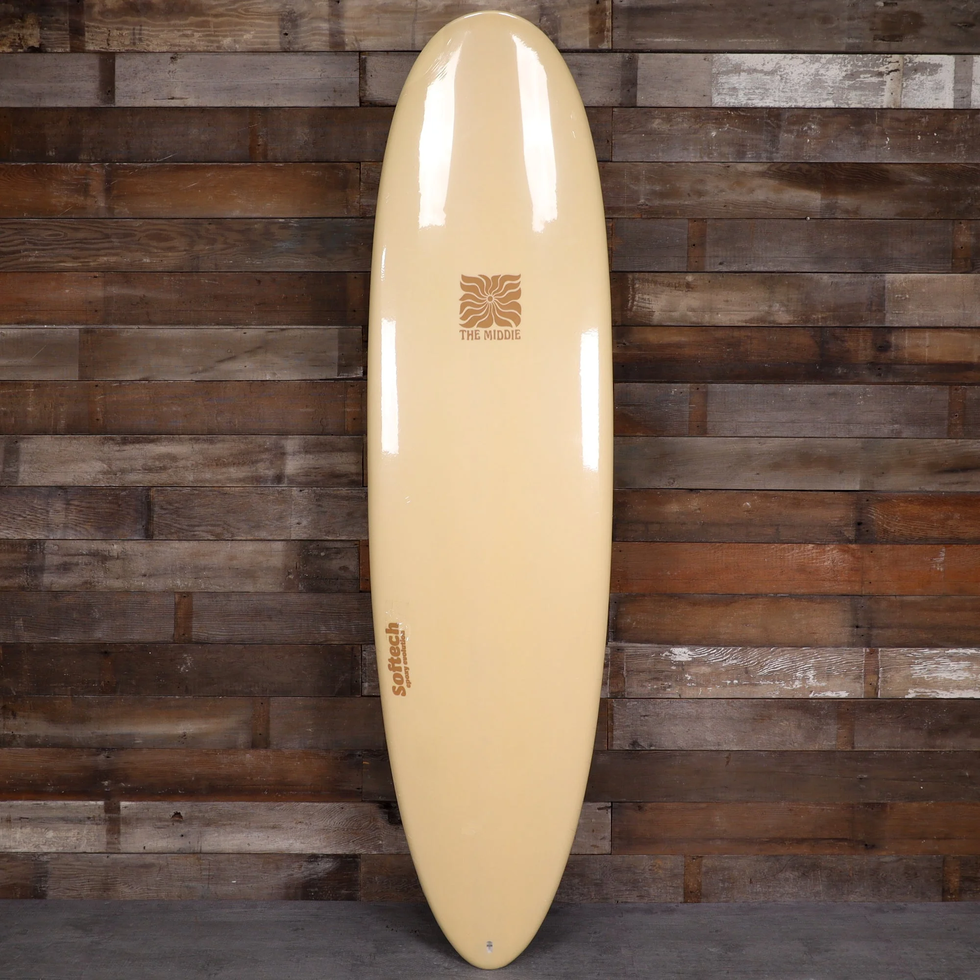 Softech The Middie 6'10 × 21 ¼ × 2 15/16 Soft Surfboard - Butter Palms