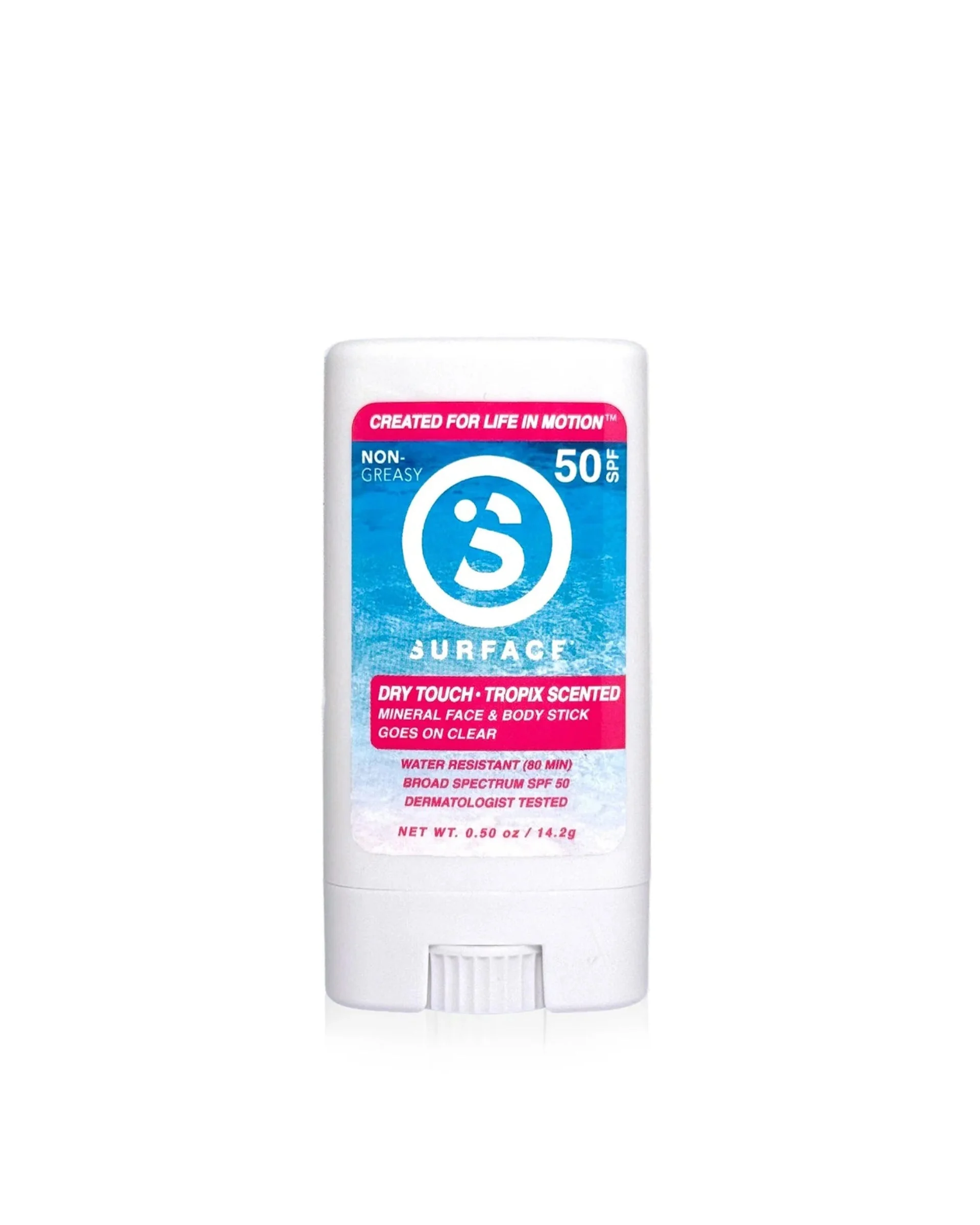 SPF 50 Mineral Face Stick 0.5 oz - Tropix Scented